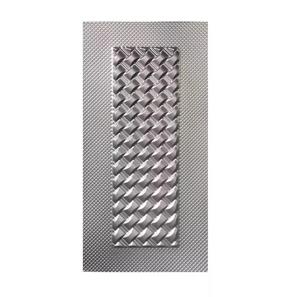 2024 Latest Design Embossed Metal Door Skin Panel Cold Rolled Sheet