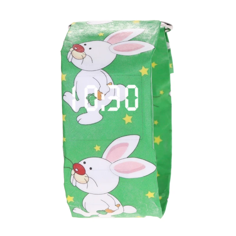 Бумажные часы, водонепроницаемые светодиодные бумажные часы, цветные стильные цифровые часы Tyvek