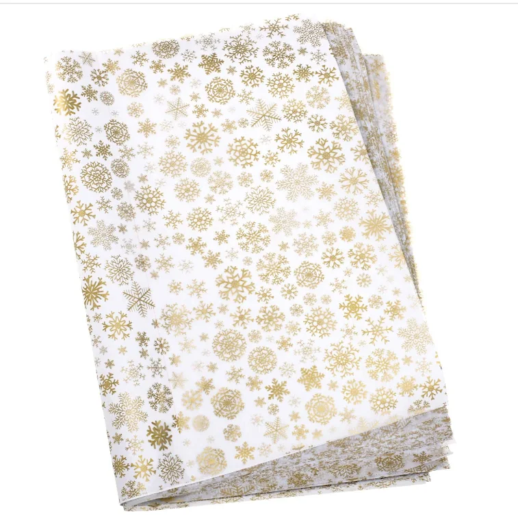 17gsm 22 gsm 31gsm Custom Printed Colored Acid Free Wrapping Tissue Paper For Clothes Flower Wine Tissue Paper for Packaging