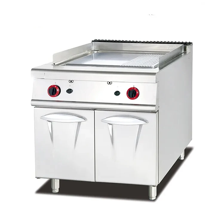 RTK Commercial gas Griddle Standing Flat Plate Griddle Grill For Restaurant Cooking Equipment
