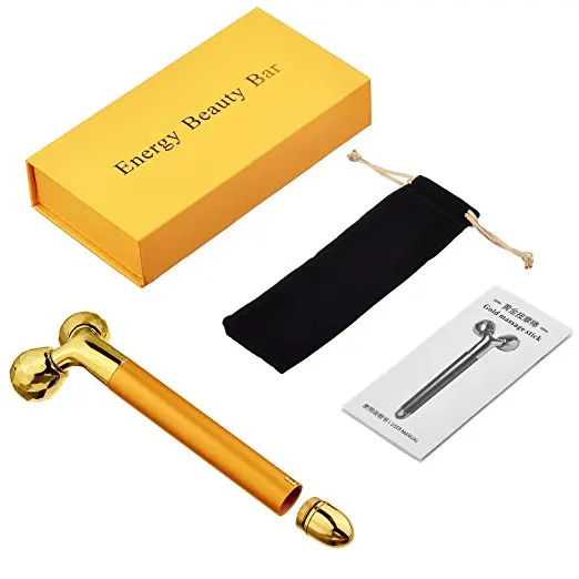 
Homemade Beauty Japan Best Selling Wrinkle Remove Massager Skin Revitalize 24k Gold Energy Beauty Bar 