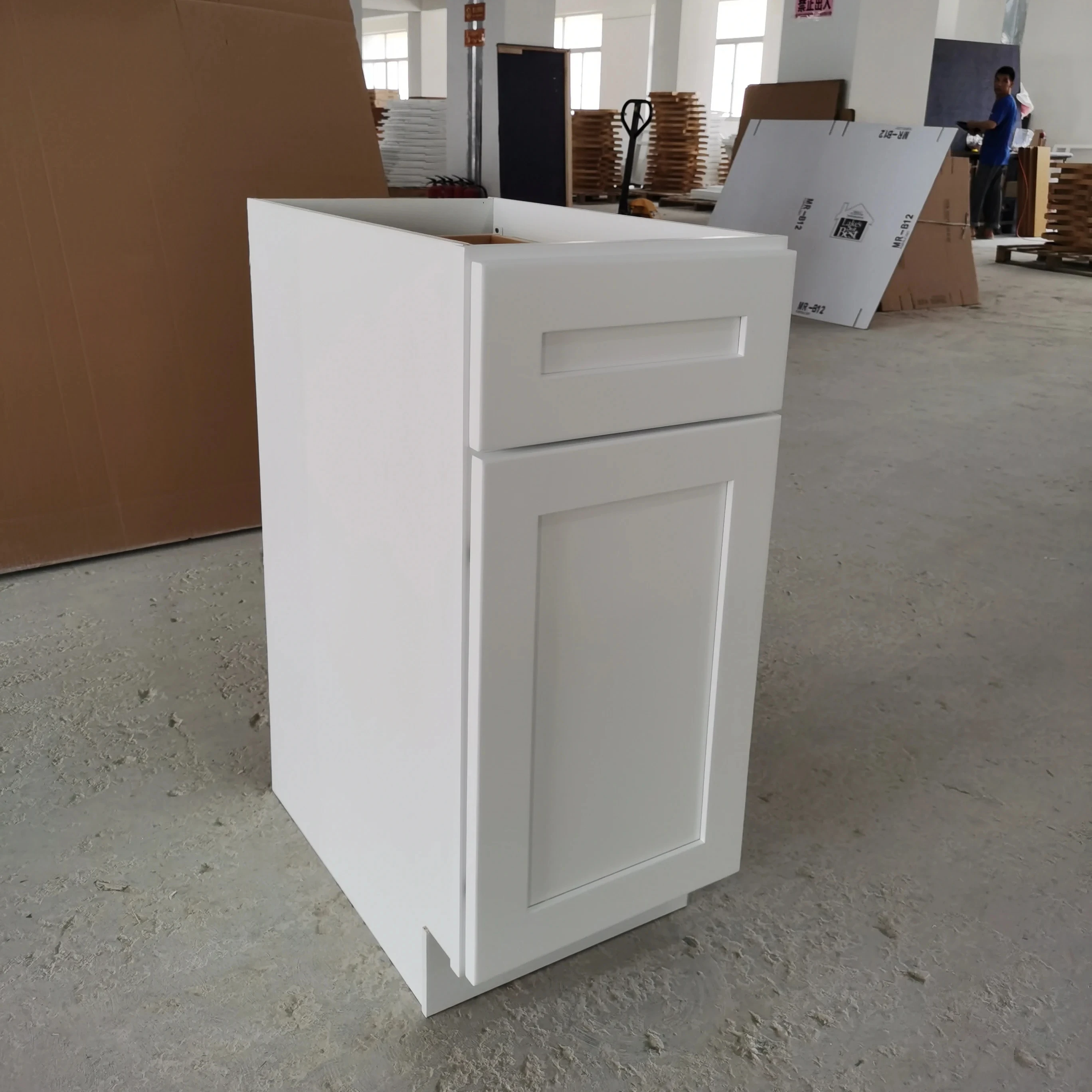 American standard modern style shaker kitchen cabinets wholesale manufacture kitchen cabinet ready to assemble