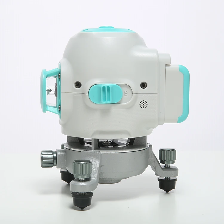 2 cone green beam laser level self-leveling two plane lasers floor tiling laser with lithium batteries