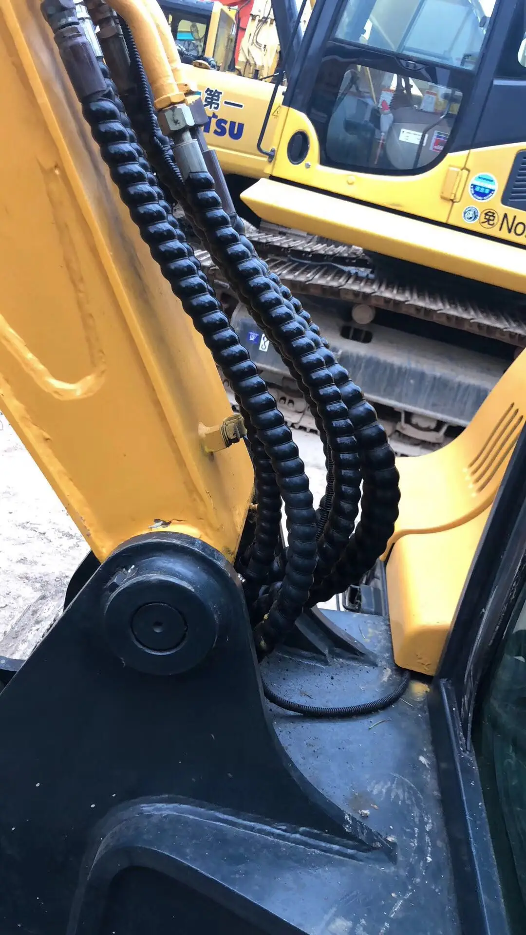 used second hand HYUNDAII R60VS R80-7 R100-7  0.21m3 6 ton 8 ton mini crawler excavator in good quality