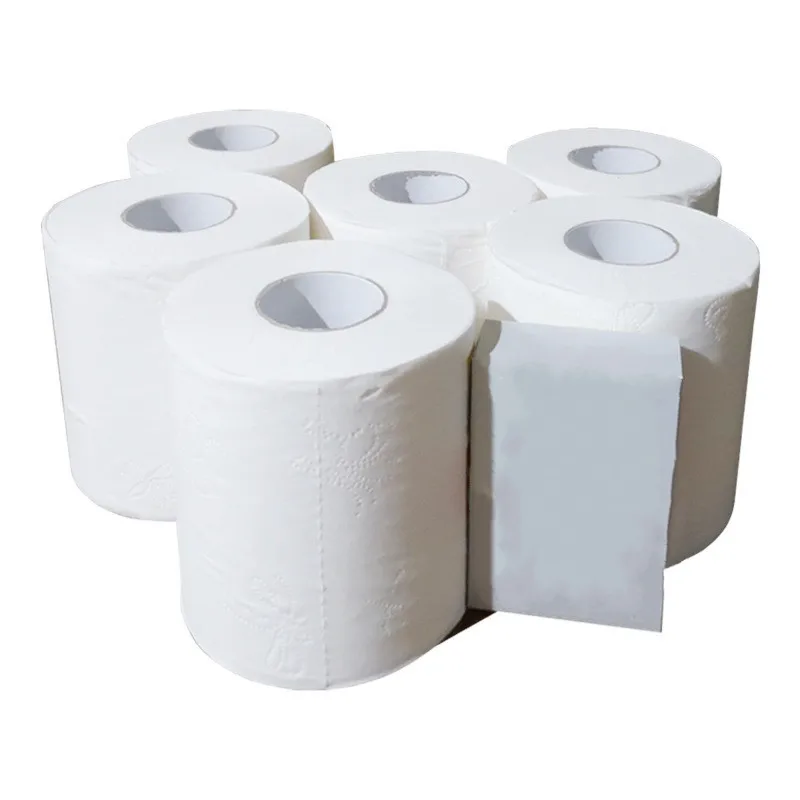 2/3/4ply Wholesale China Factory Virgin Embossed  Hotel Toilet Rolls Paper Tissue