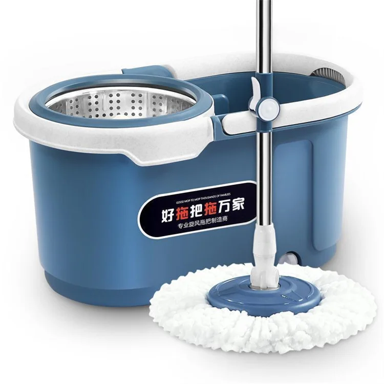 Wholesale Magic Spin 360 Microfiber Vacuum Mops Cordless Wet Dry Vacuum Mop Bucket Raw Material