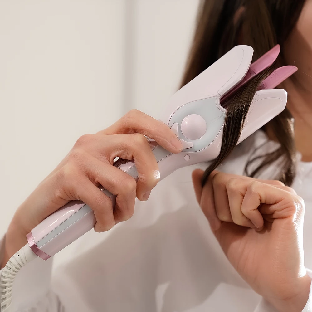 Hot Sales Portable Hair Waver Electric Deep Waver Curling Irons 360 Rotating Magic Automatic Hair Curler