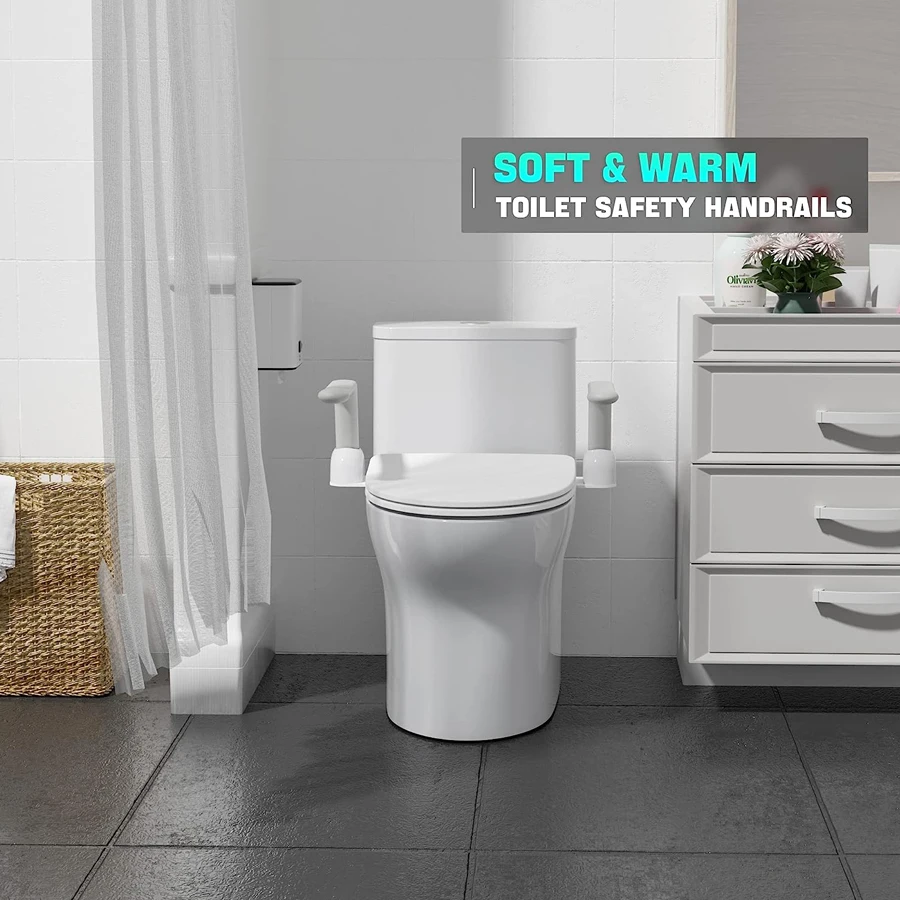 2024 latest hot sale design Toilet Arm Support Toilet Armrest for disabled and old people