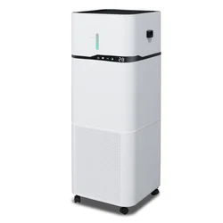 Portable air purifier large room, H13 high efficiency filter uv anti-virus lamp, household disinfection air purifier