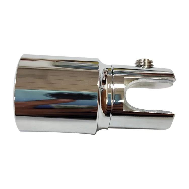 Прецизионный литой зажим из нержавеющей стали для квадратной трубы, фитинга стеклянной двери, зажим для крепления кронштейна