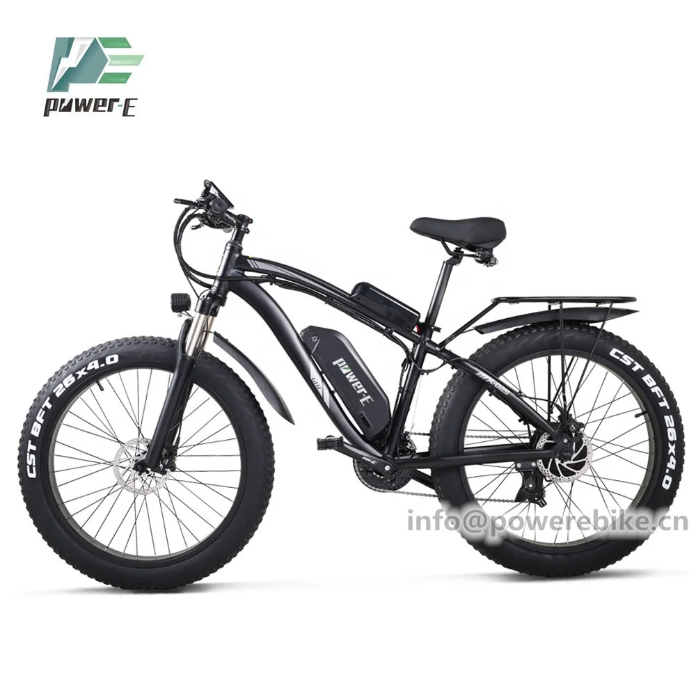 26-дюймовый большой мощности 48V 750W Электрический горный велосипед ребёнка ройялас 17Ah батареи по заводским ценам мотовелосипед с шинами широкого диаметра