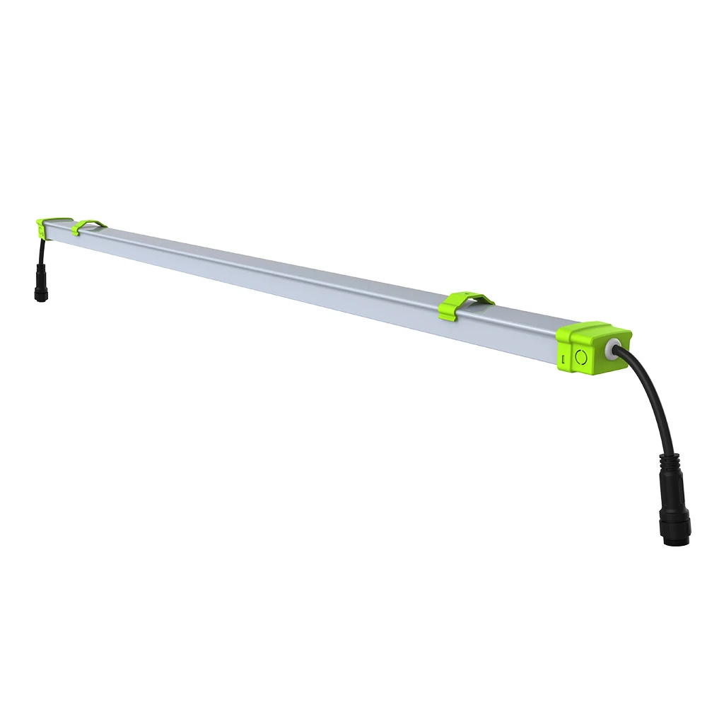 Hydroponic 4ft 20W 30w Grow Light EDJ Fluorescent Hanging Fixture Reflector NANO Reflector Grow Light Kit