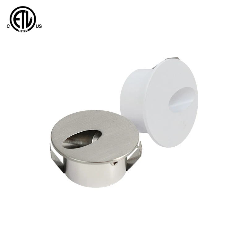 Cob Recessed Switch Mini Underground Lighting Black Finish Stair Case Light