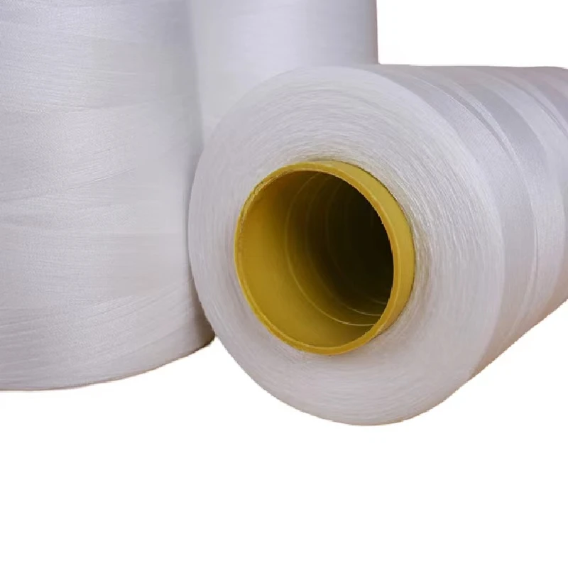Cheap Price White Polyester Sewing Thread 3000y 402 Sewing Thread Various Color