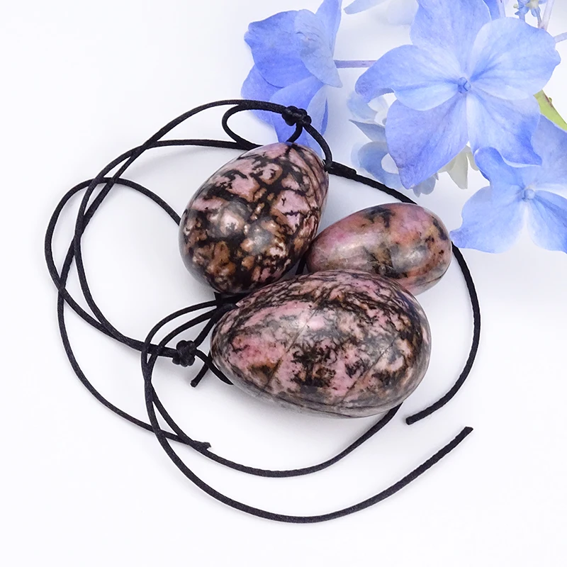 
2021 New arrival jade crystal yoni eggs set jade toy ball for women kegel vaginal exercise 