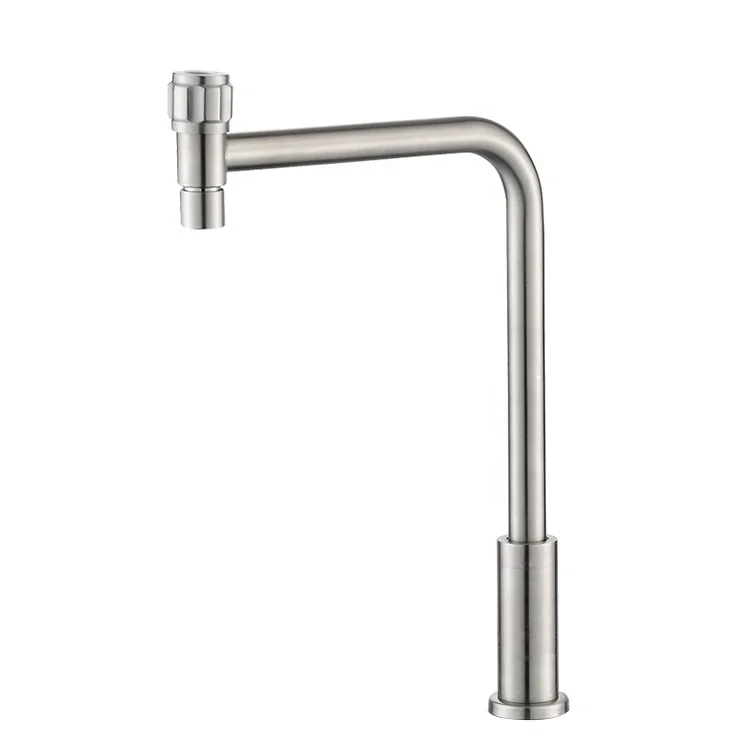 Simple Right Angle Cold Water Tap for Kitchen