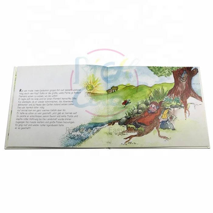New Design Factory Price Custom Print Hard Cover Kids Books Children Hardcover Book Printing
