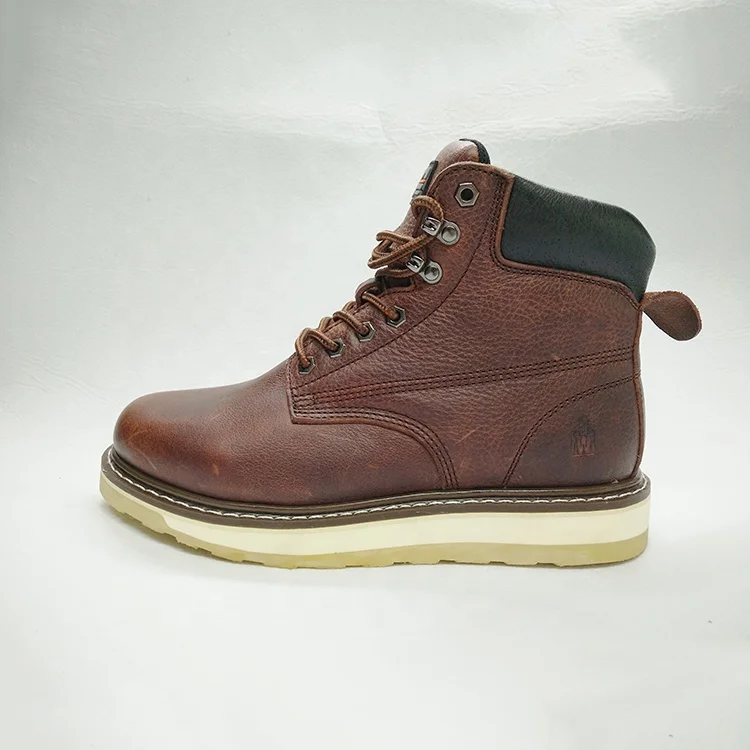 Gaomi Moning Glory Professional manufacturers supply Top quality cow leather EVA sole New goodyear welted boot