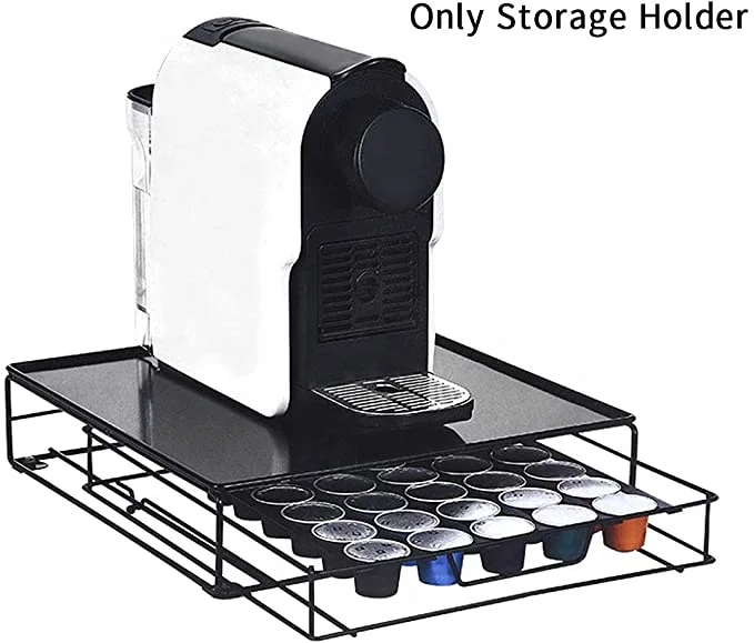 Custom Dolce Gusto K-Cup Coffee Pod Capsule Holders Drawer Tray 36 Coffee Capsule Holder Storage Drawers Organizer