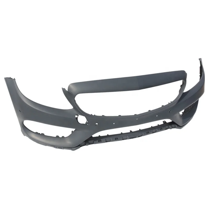 Mercedes Benz C-class W205 Auto Bumper Plastic W463 G63 Front Bumper Cover Sport Style for 2015-2018 Black Standard Carton Box