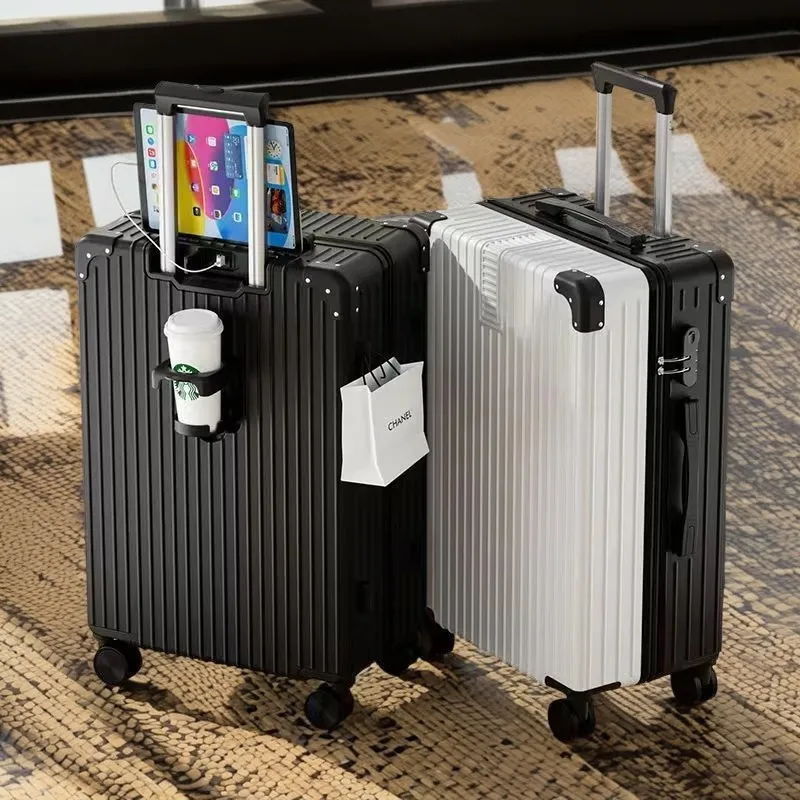 Aluminum large bags carry de duffle electric foldable leather luggage maletas on scooter sets suitcases travel valises voyage