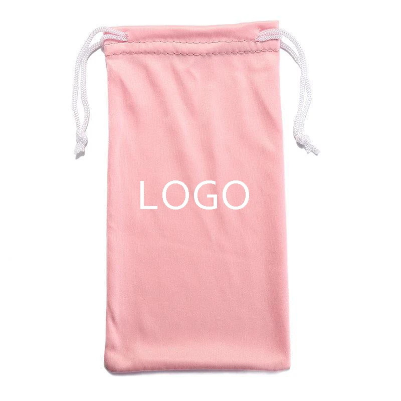 Чехол для очков с логотипом на заказ, Мягкая тканевая сумочка из микрофибры для солнцезащитных очков с принтом