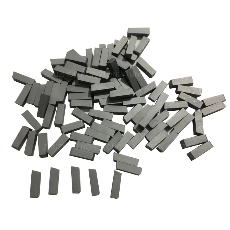 tungsten carbide  hardfacing of spiral stabilizer tips inserts