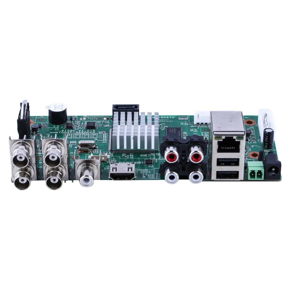 eTsoon 2021 HOT Good Quality Ultra Low Bit Rate H.265 4ch 5M-N DVR PCB Mainboard Security Development Board Dvr Nvr Wifi 4g