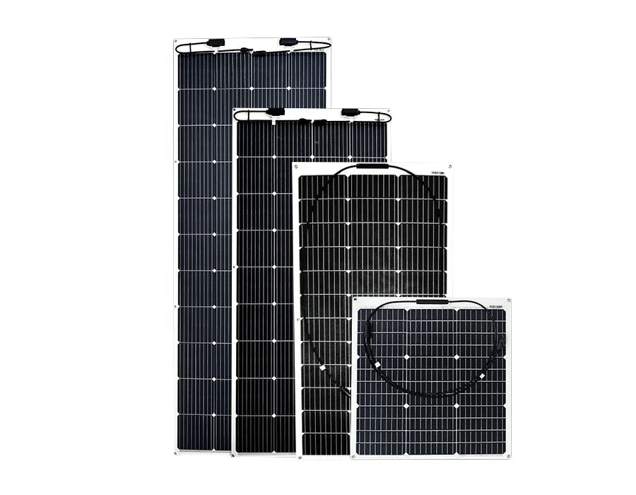 Factory Direct Price 55W to 270W Flexible solar panel ETFE Module For Balcony RV Marine Surveillance camera Monitoring system