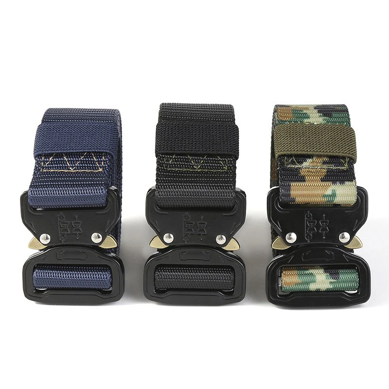 Hot Sales High Quality Durable Fashion Unisex Quick Dry Tactical Woven Fabric Belts