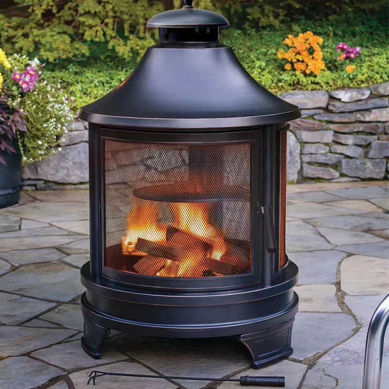 Wholesale Round Metal Garden Wood Fire Pits