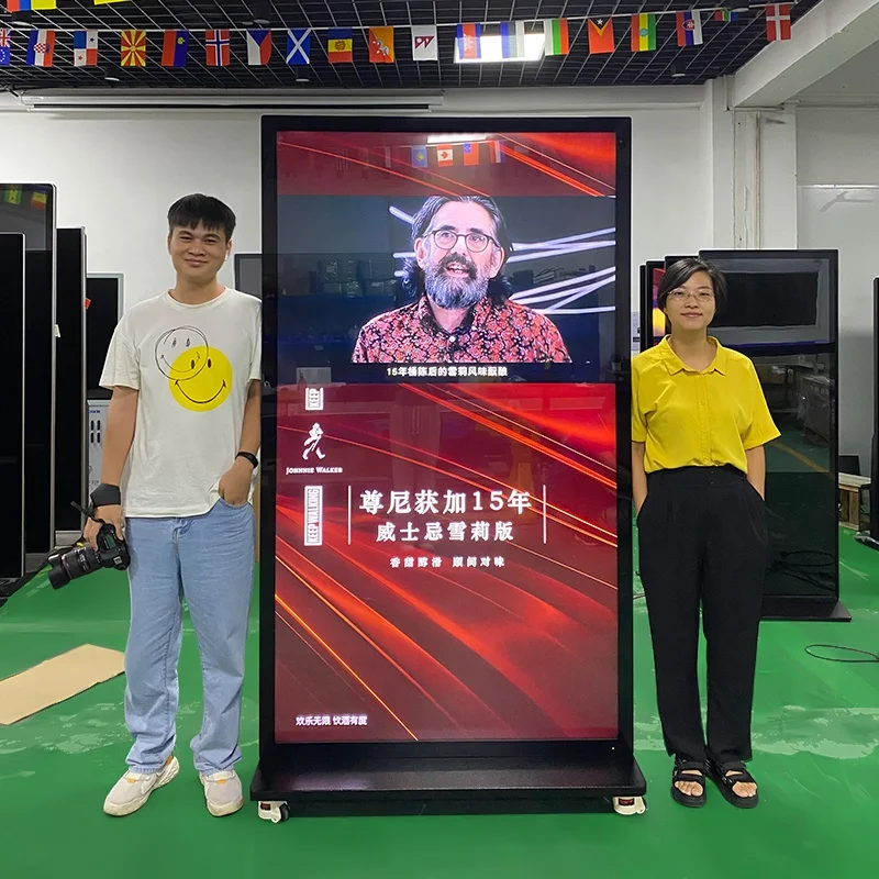 Standee Digital Signage OS: ANDROID / NON TOUCH /WINDOW CMS и Облачное программное обеспечение цифровая вывеска отображение киоска
