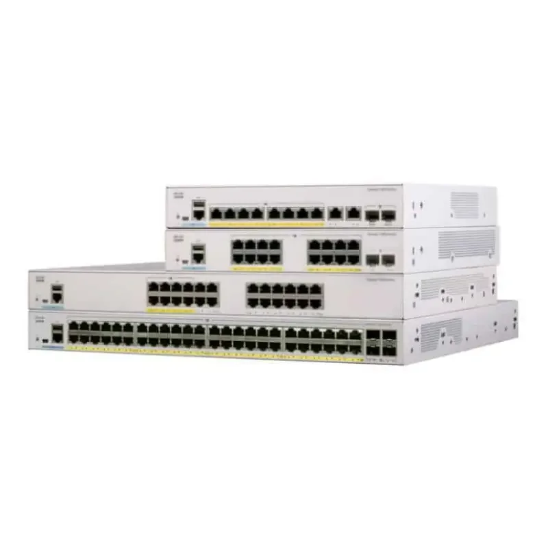 New 1000 Series 8 10/100/1000 Ethernet Ports 2 1G SFP Gigabit Ethernet Switches C1000-8T-E-2G-L