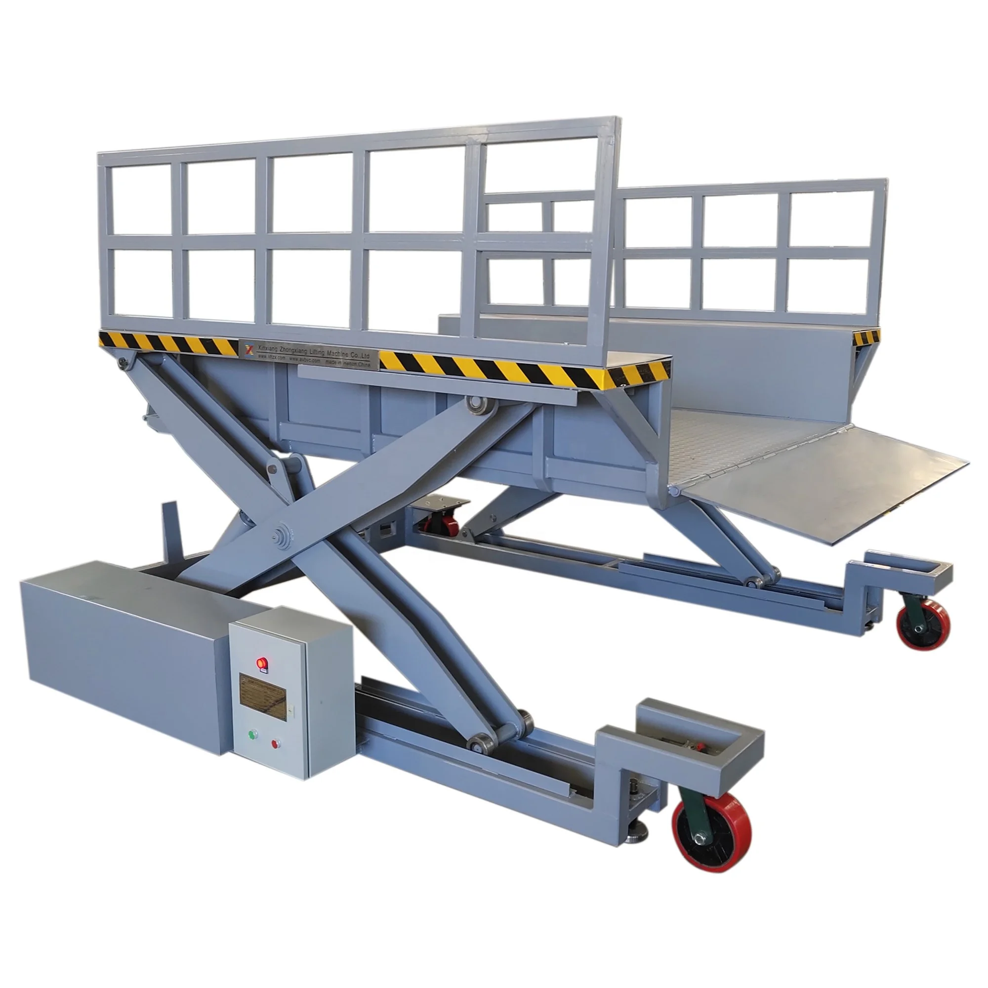 Zhongxiang mobile truck loading unloading container lift table ramp