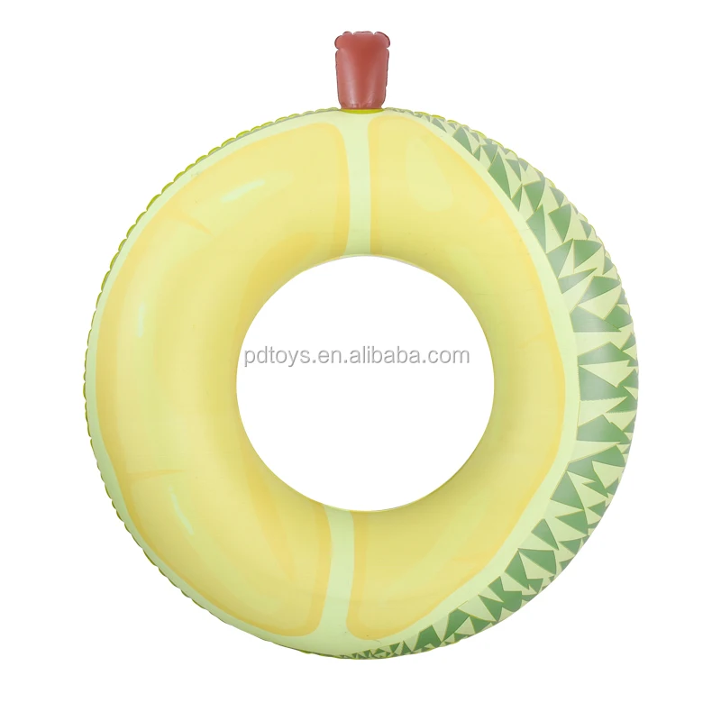 
Customized Logo/Size Summer PVC Beach Party One Bite fruit Swimming Rings Pool Float Tube Water Ring for Adult Kids 