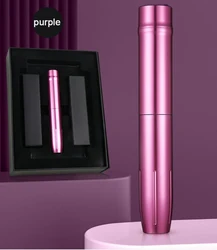 Беспроводная ручка для тату-машинки, Алюминиевый Перезаряжаемый аппарат для перманентного макияжа, OEM