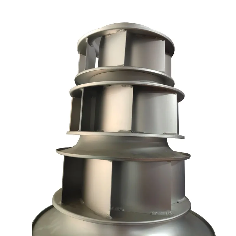 Powerful Manufacturer Hot Selling Multi specification Air Ventilation System 4-79 Aluminum Welded Impeller