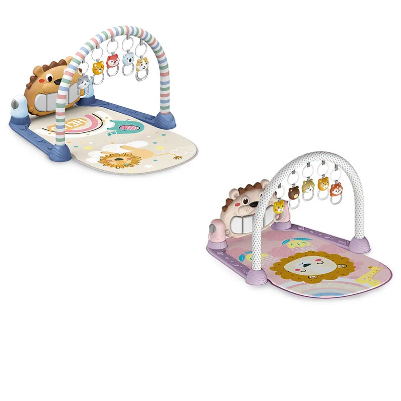Baby pedal piano Baby fitness stand Music piano game mat Fitness carpet 0-1 year old toddler toys Baby Play Gym Mat