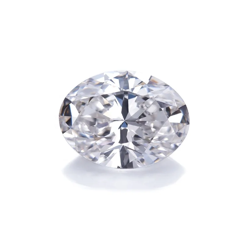 HMOIS 0.7ct F color hpht rough diamond round synthetic loose brilliant igi lab grown diamonds