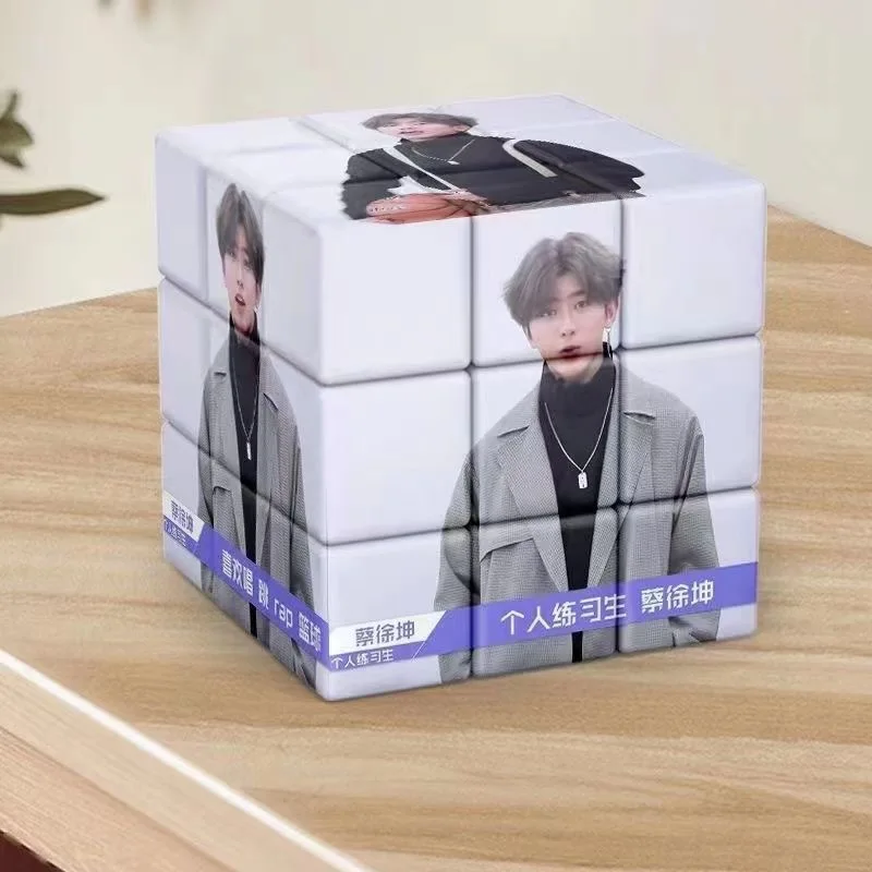 Promotion Customized Picture Advertising Rotating Intelligence Cube Magic Cubes Blank Cube for DIY