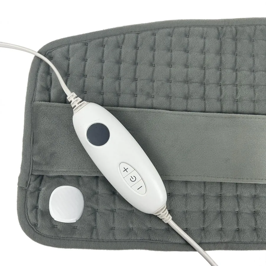Comfortable abdominal warmth 6 temperature settings and waist heating pads with a wrap around fit for targeted relaxation