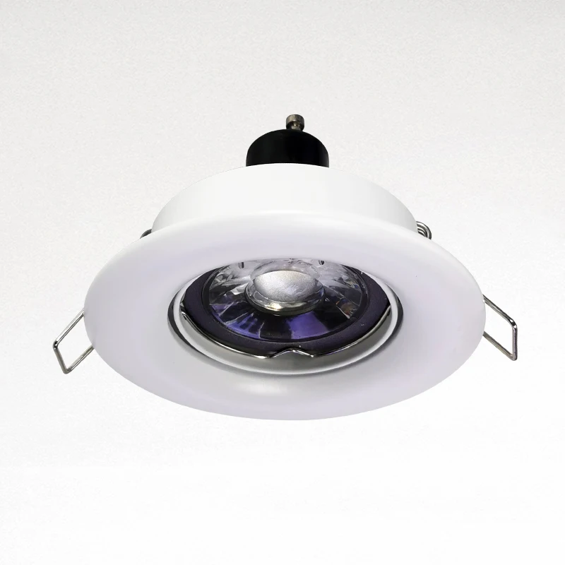 
dimmable led spot light die cast recessed gu10 downlight housing 