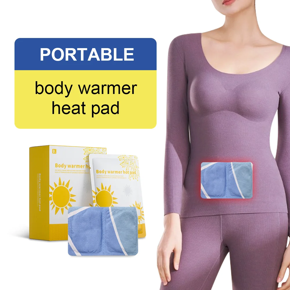 portable non woven up to 12 hours of heat large heat body warmer hot pad pain relief hand warmer heat pack keep body feet warm
