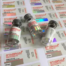 Wholesale Free Design Custom 10ml Steroid Vial Labels For Test Cypionate ,EQ