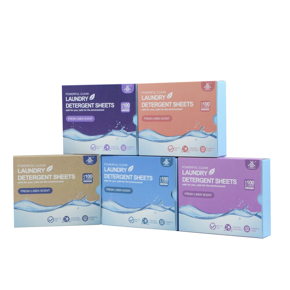 Free From Phosphates Unnecessary Additives More Environmental Than Laundry Detergent Powder Laundry Detergent Sheets for washer