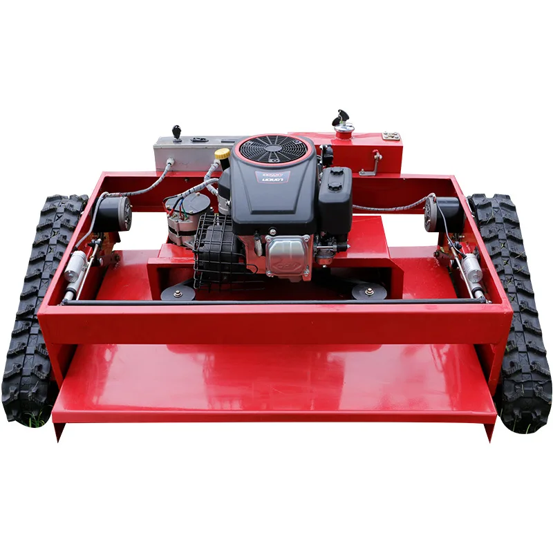 Лидер продаж, приспособление для гусеничной косилки, автоматическая косилка, трактор для резки травы, гусеничная садовая газонокосилка с дистанционным управлением