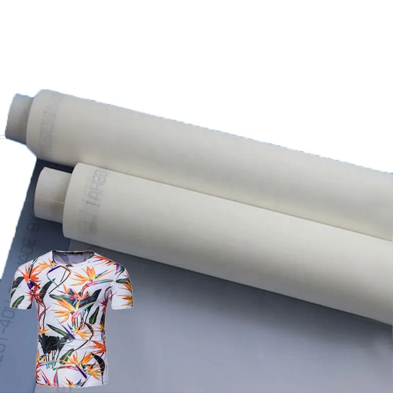 High quality plain weave monofilament polyester screen printing mesh for textile printing