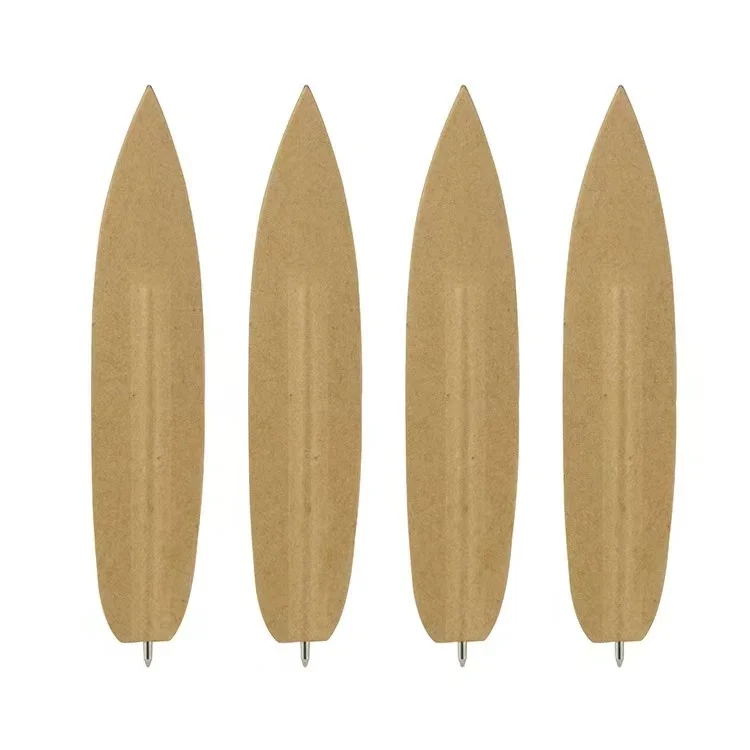 cheap promotion promotional  flat  ECO  paper  customized  bookmark pens  with logo