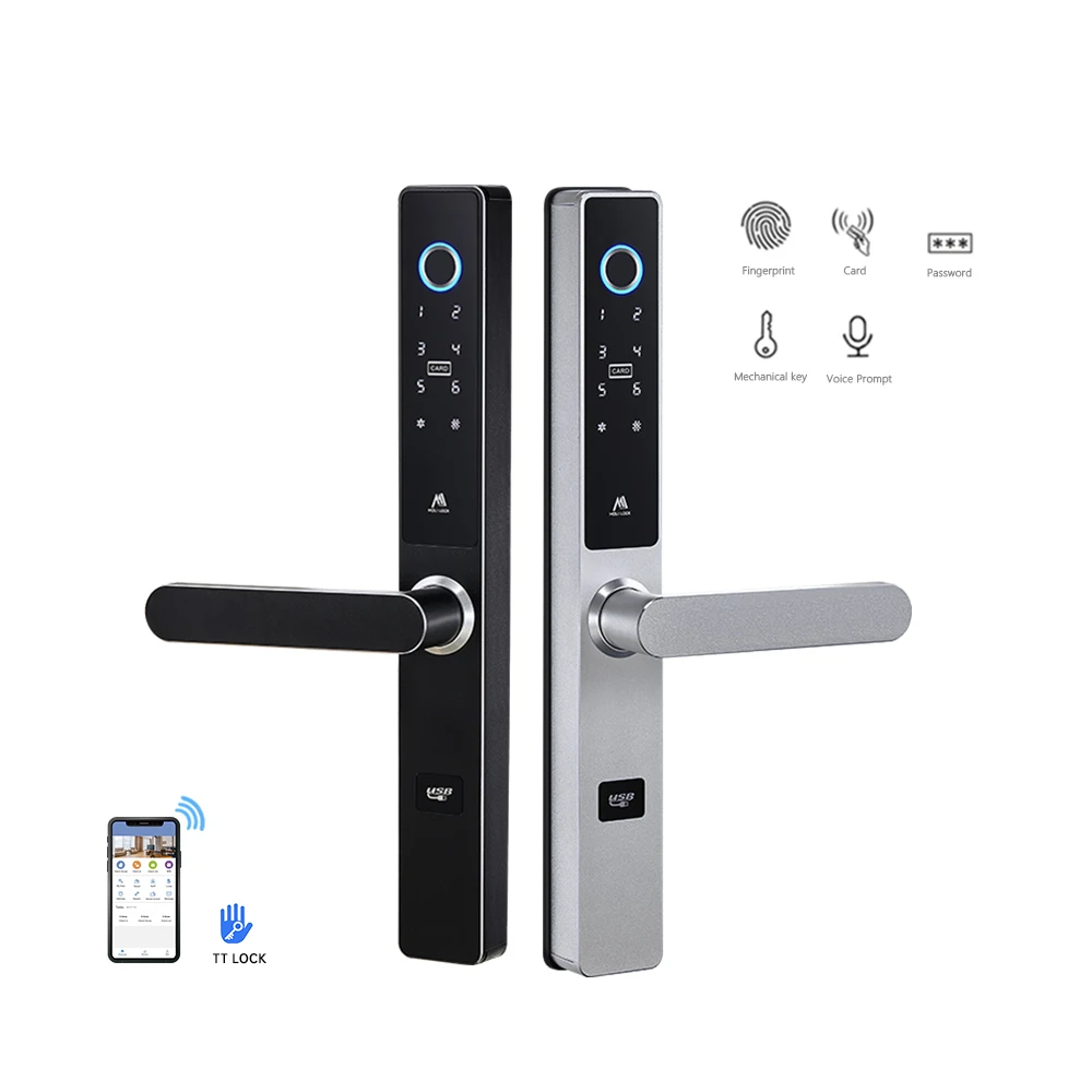 March Expo 2021 selection fingeprint sliding door lock