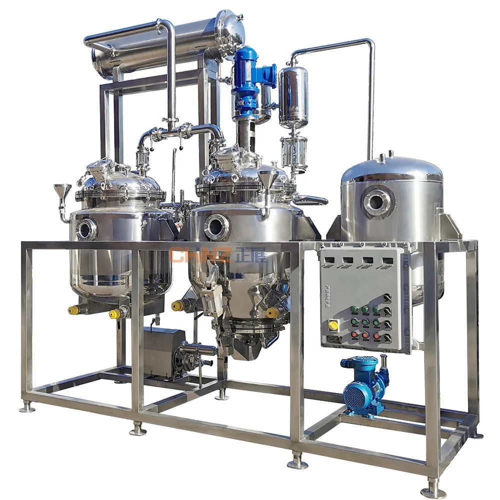 stainless steel extraction tank equipment plant extraction/essential oil extraction machine